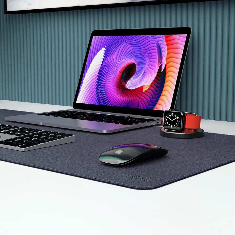 Elegant desk setup showcasing an under desk accessory, enhancing workspace organization in Singapore.