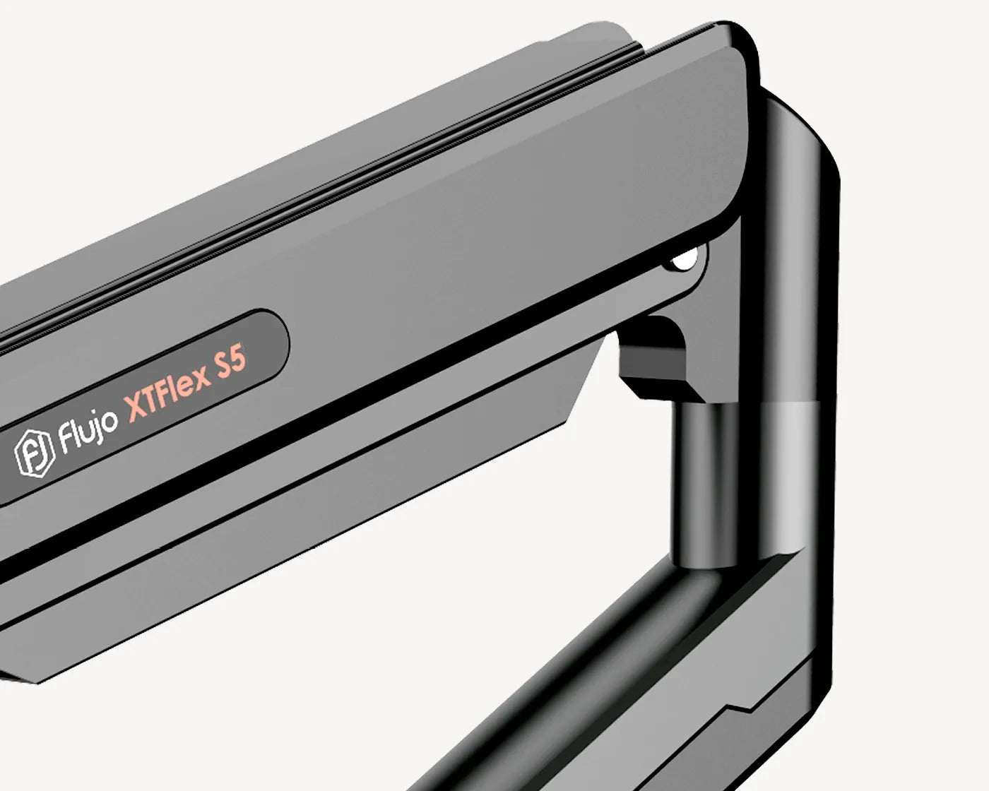 Versatile adjustment capabilities of the Flujo XTFlex monitor arm for custom screen positioning.