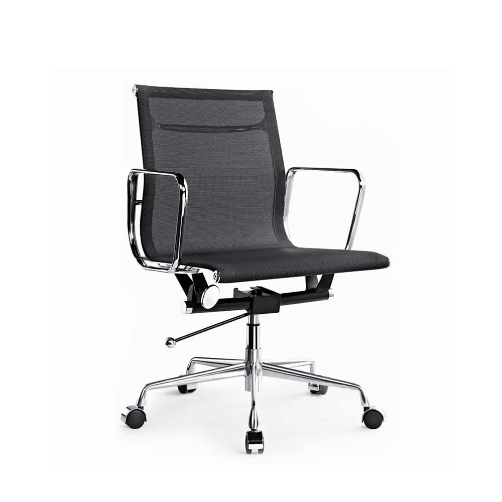 Flujo Aero Meeting Chair with mesh back and padded seat – ergonomic and stylish for Singapore offices.