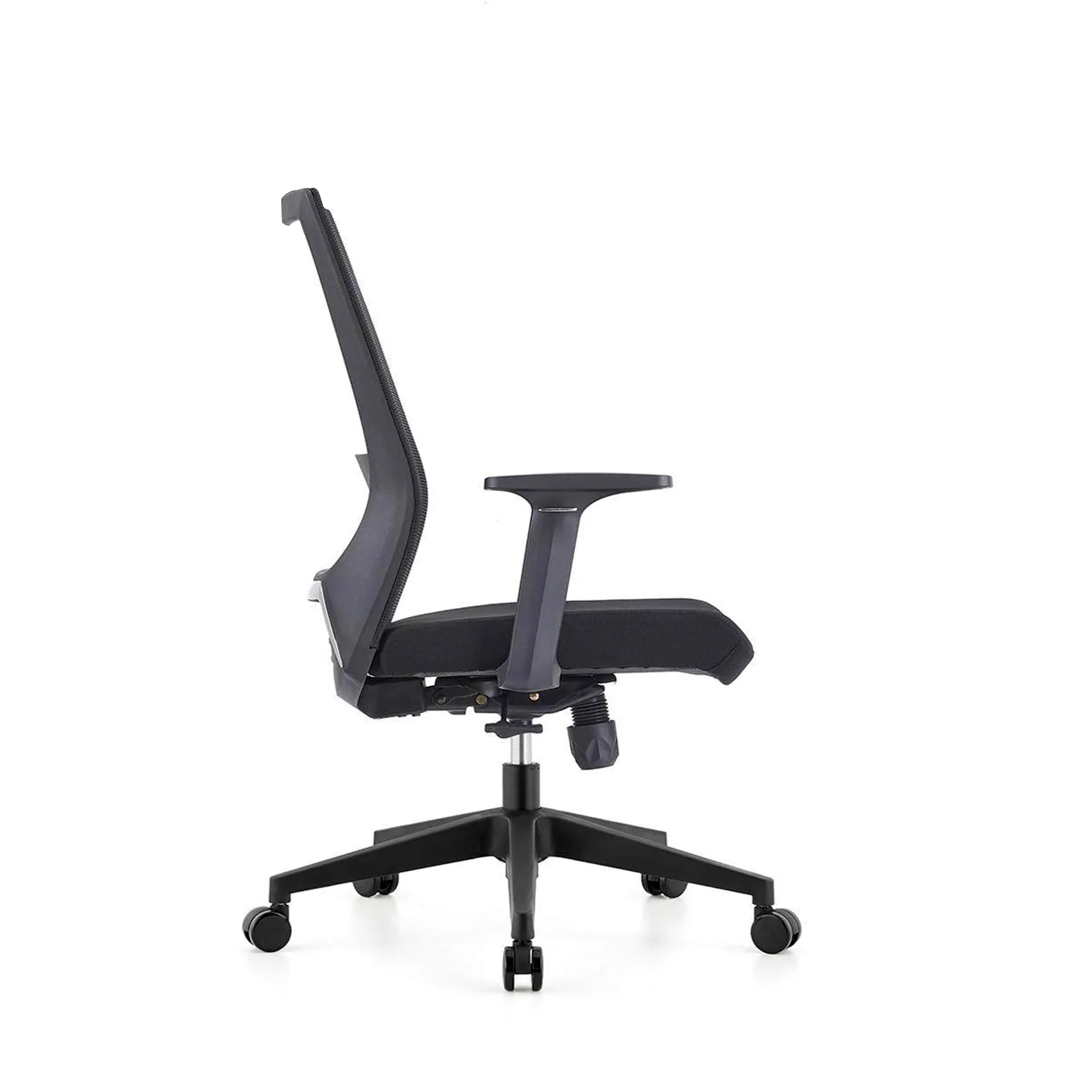 Comfortable mesh office chair with ergonomic support and adjustable design