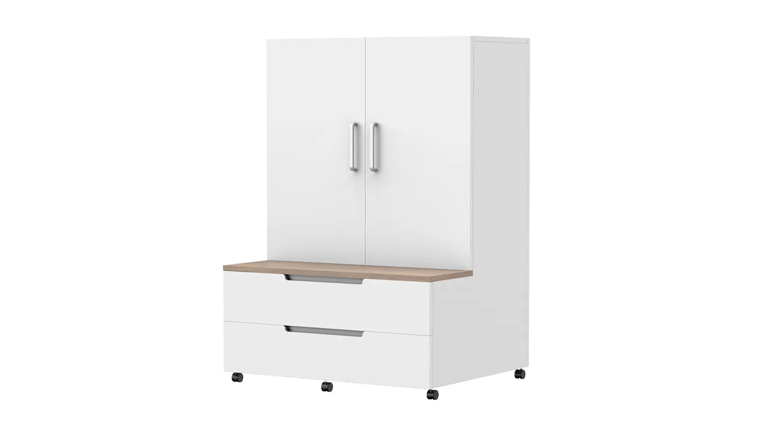 Discovery Storage Hub in Singapore - Modern eco-friendly storage solution with adjustable shelves and smooth-glide drawers for classrooms and offices.