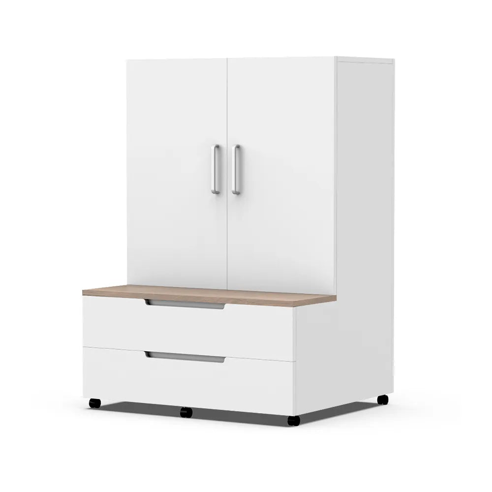 Discovery Storage Hub in Singapore - Modern eco-friendly storage solution with adjustable shelves and smooth-glide drawers for classrooms and offices.