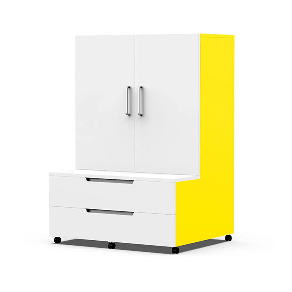 Discovery Storage Hub in Singapore - Modern eco-friendly storage solution with adjustable shelves and smooth-glide drawers for classrooms and offices.