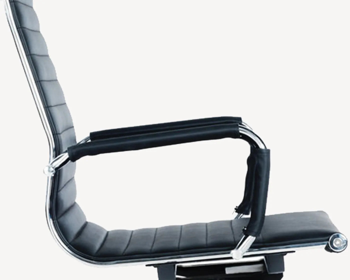 Ergonomic executive office chair with lumbar back support cushioned armrest and soft seat for long working hours in Singapore