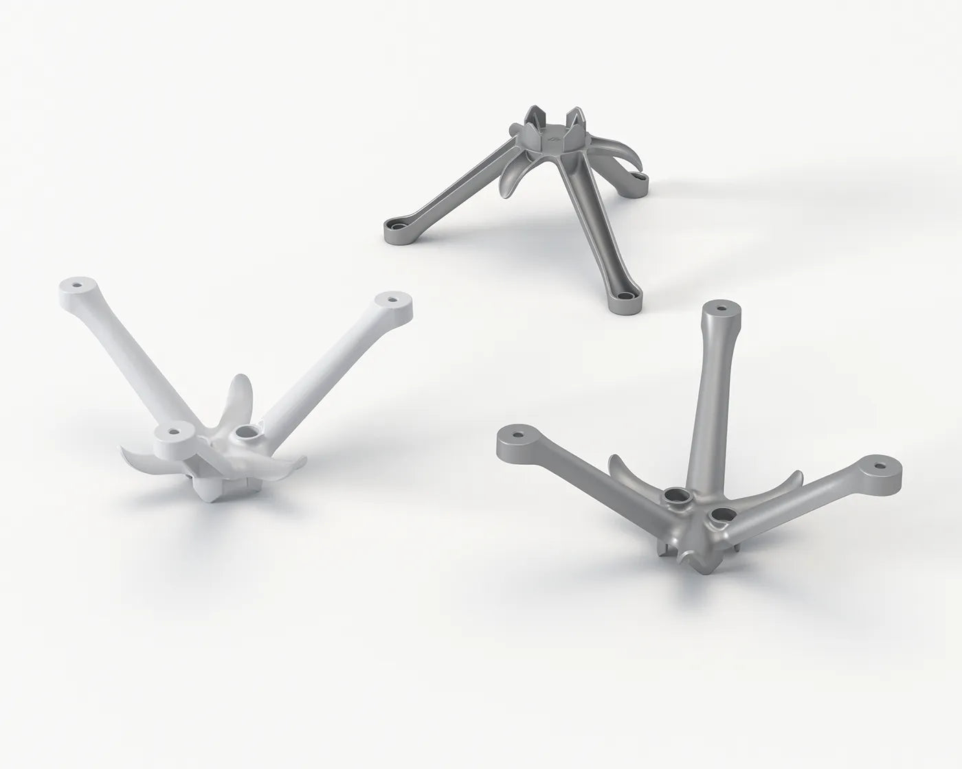 Detailed leg design of Flujo Camille table highlighting stability and style in Singapore.