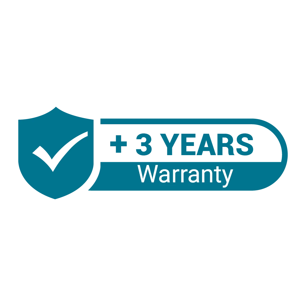 Upgraded 3-Year Warranty
