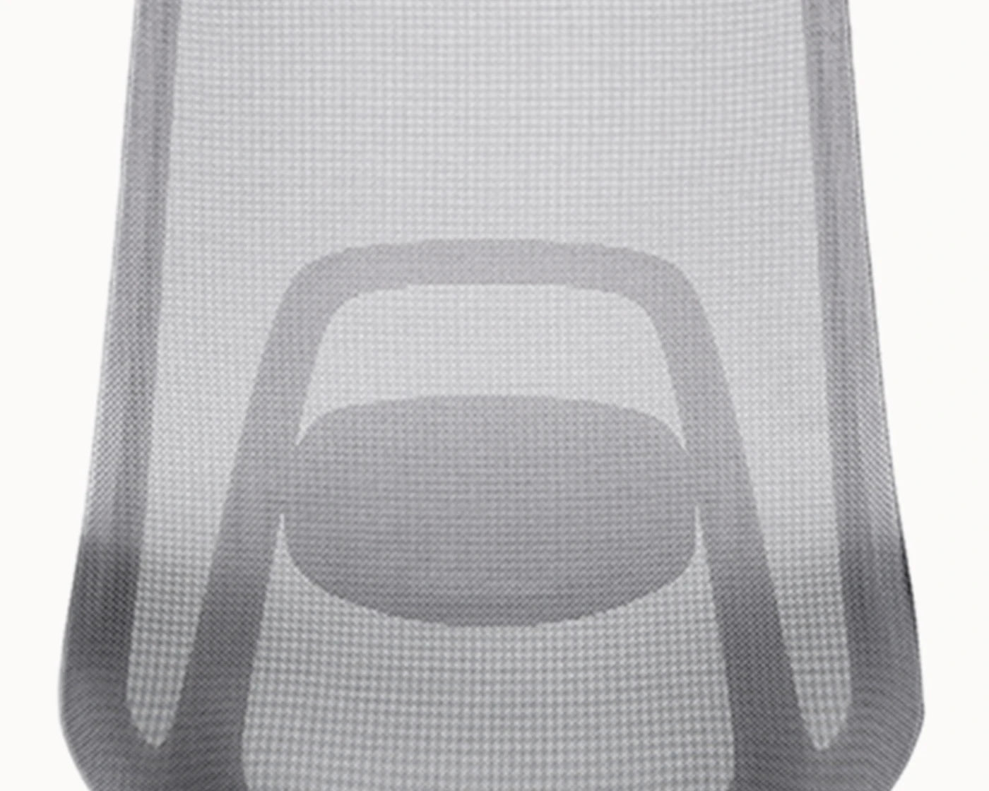 Back view of the Flujo Pluto Ergonomic Chair with breathable mesh backrest, providing lumbar support for comfort and posture improvement in Singapore offices.