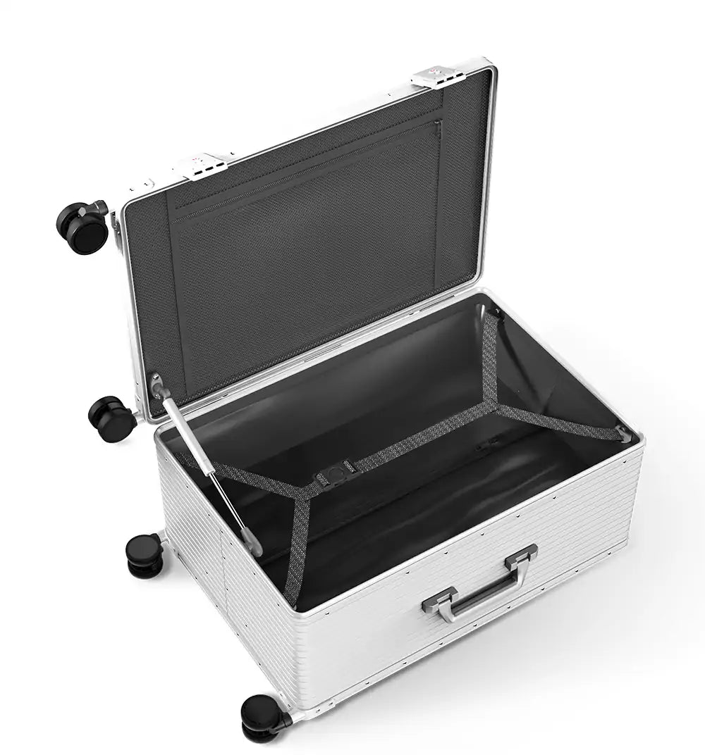 +Plus Hexter Aluminum Luggage