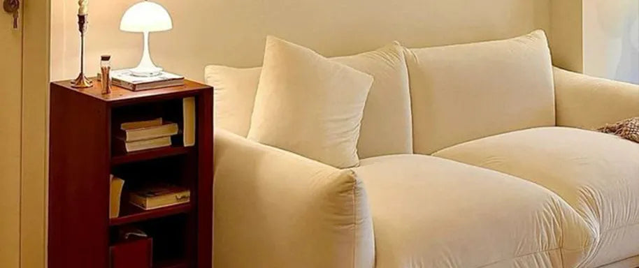 Sora Sofa featured in a contemporary Singapore living space, ideal for modern home interiors.