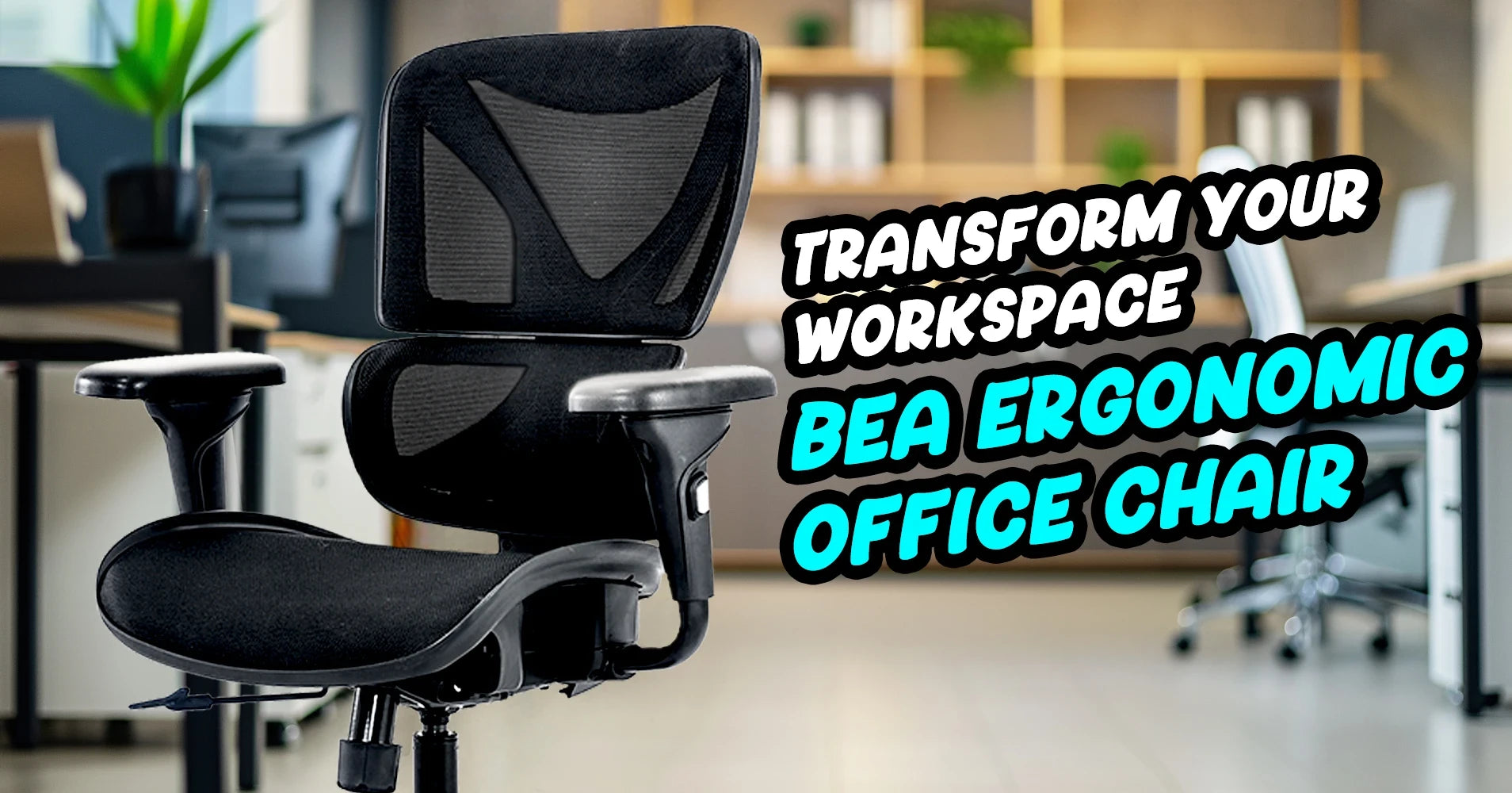 Transform your workspace with Flujo's BEA ergonomic office chair featuring adjustable settings, in Singapore.