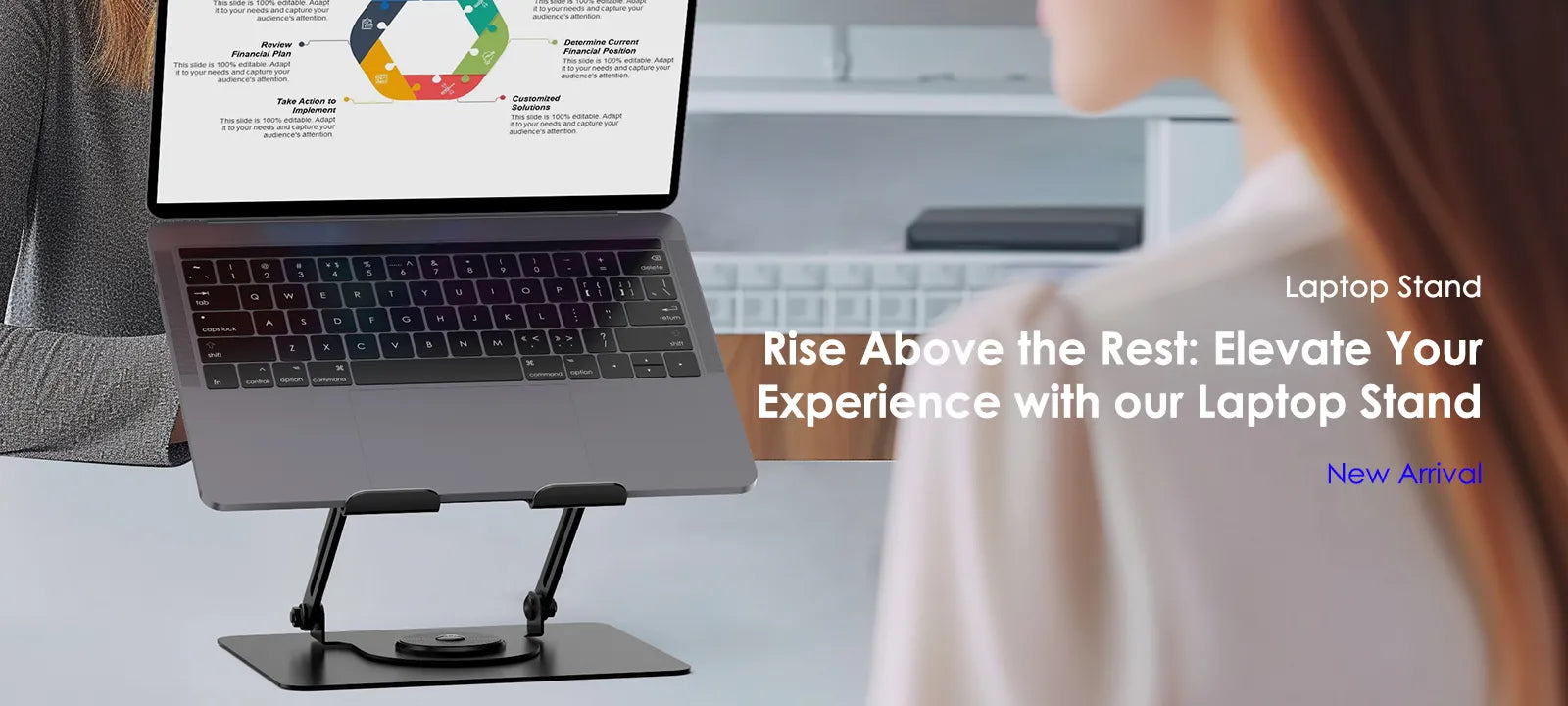 FlexStand Pro The Ultimate Adjustable Laptop Stand in Singapore