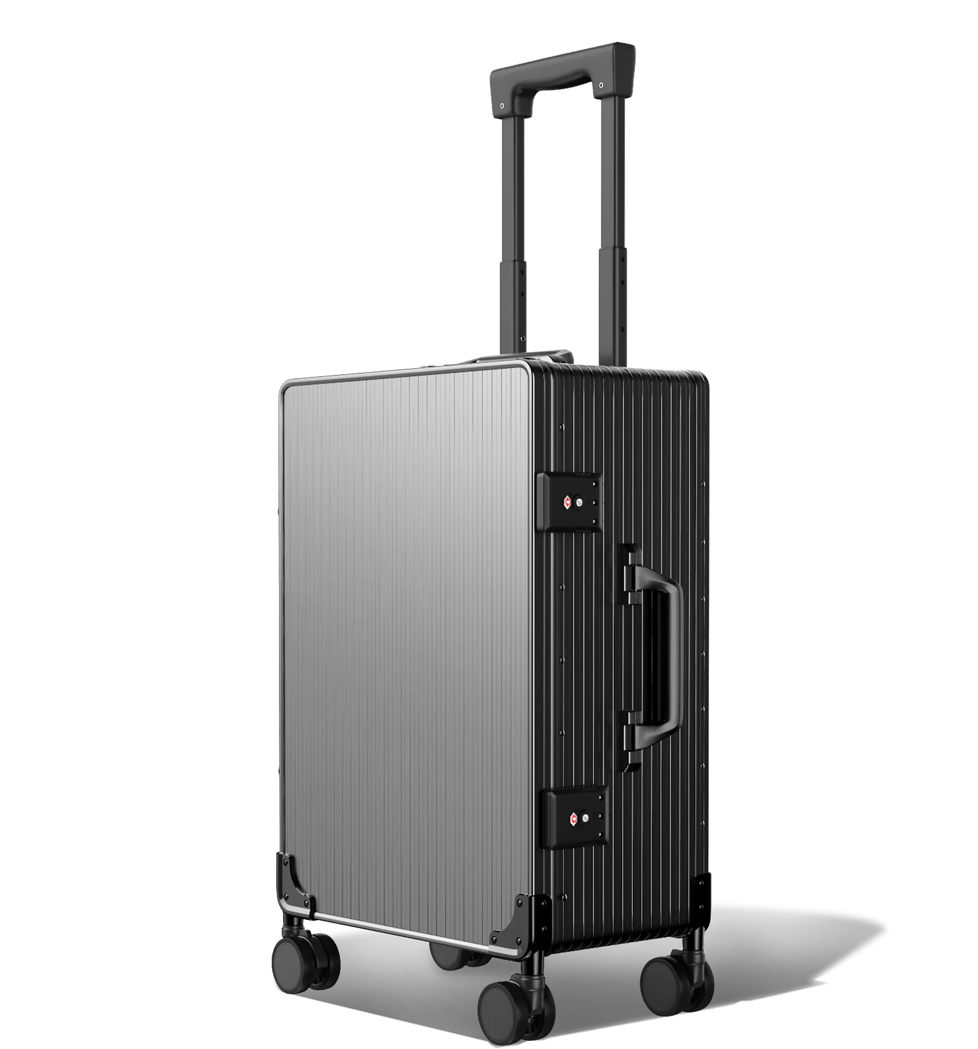 +Plus Hexter Aluminum Luggage