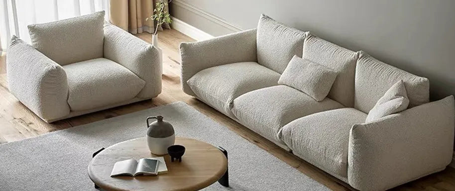 Sora Single Seater placed in a stylish lounge, emphasizing its elegance and comfort.