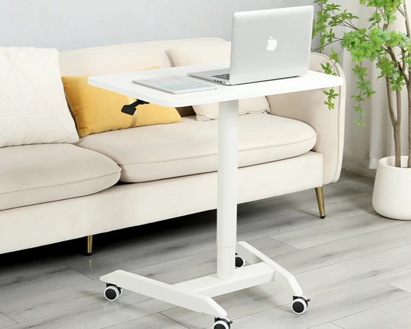 mobile standing desk singapore for modern workspace