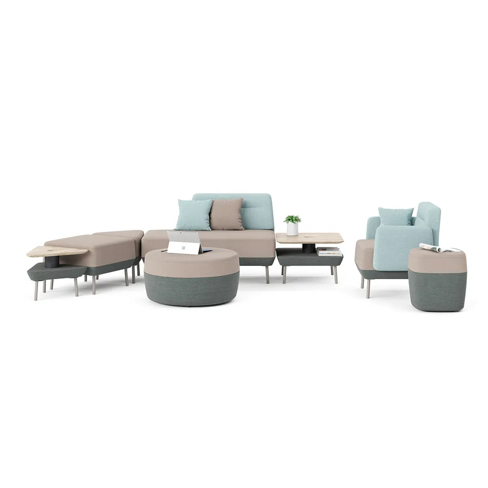 Flujo Märta modular furniture set in Singapore, featuring Scandinavian-inspired design for home and office spaces.