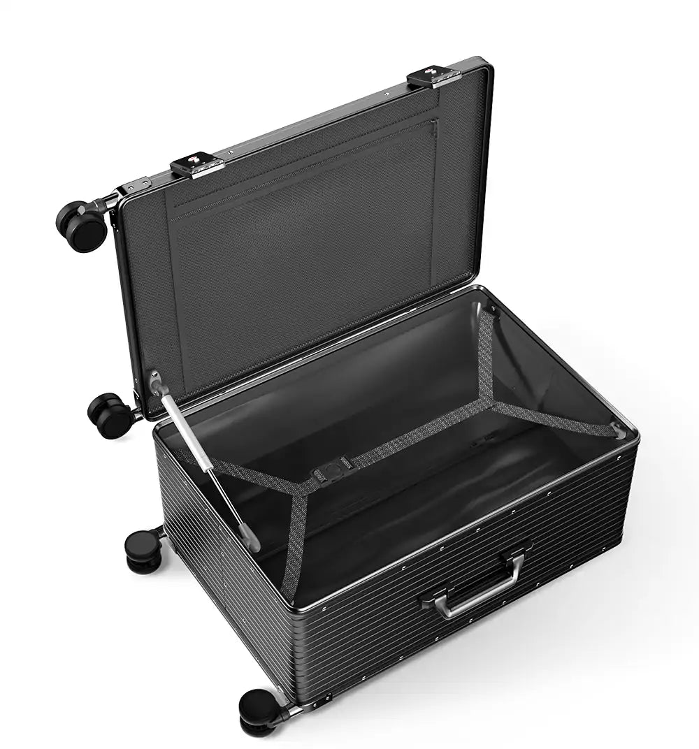 +Plus Hexter Aluminum Luggage