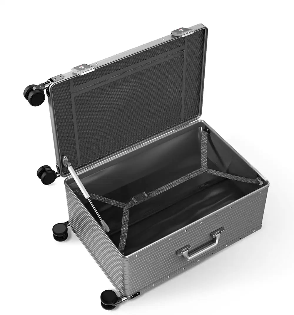 +Plus Hexter Aluminum Luggage