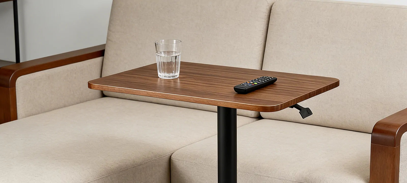 mobile standing desk with wheels for dynamic workspace use